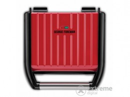 George Foreman 25040-56 Steel családi grill, piros