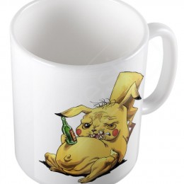 Züllött Piqachu bögre