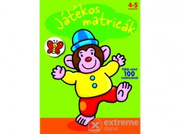 Alexandra Kiadó Játékos matricák - Majom