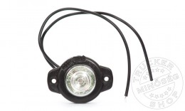 TruckerShop Gumilámpa 12/24V (kis kerek) led fehér