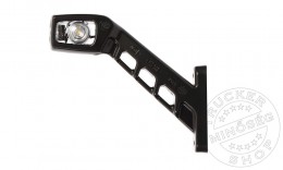 TruckerShop Gumilámpa 12/24V hosszú ferde ledes (piros-fehér-sárga) BAL