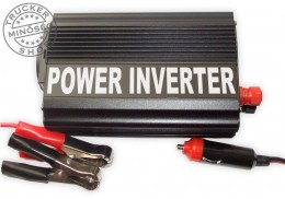TruckerShop Inverter / Áramátalakító 24V 600W+USB