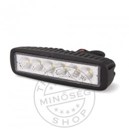 TruckerShop Munkalámpa 6 LED-es hosszú (160x46mm) szúró fény