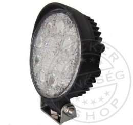 TruckerShop Munkalámpa 9 LED-es kerek szúró fény