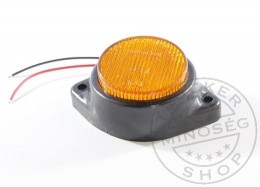 TruckerShop Helyzetjelző lámpa 24V (kerek) 6LED-es sárga