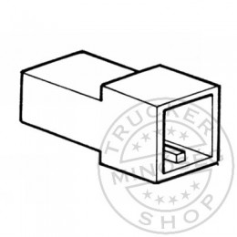 TruckerShop Csúszósaru szigetelőház papa 6,3 mm (10db)