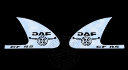 TruckerShop DAF CF 85 inox ajtókilincs dísz PÁRBAN