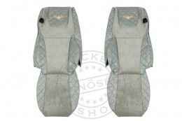 TruckerShop Méretpontos Daf LUXUS üléshuzat XF EURO 6 2012-2017 SZÜRKE
