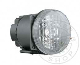 TruckerShop LED ködfényszóró 12/24V kerek beépíthető