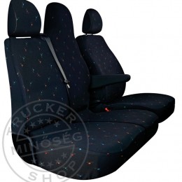 TruckerShop Méretpontos Opel Vivaro üléshuzat 2014-től tálcával