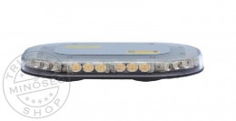 TruckerShop LED sárga villogó FÉNYHÍD 250 mm mágnestalpas 12/24V