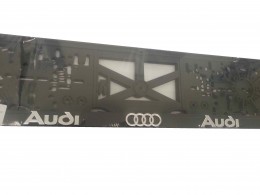 Dualex Rendszámtábla tartó Audi logóval 2db P102