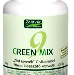 Zöldvér Green Mix 9 lúgosító kapszula 110 db