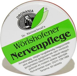Dr. Kleinschrod Wörishofener Nervenpflege macskagyökér tabletta, 120 db