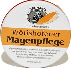 Dr. Kleinschrod Wörishofener Magenpflege tabletta emésztési problémákra, 60 db