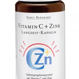 Sanct Bernhard C-vitamin + Cink kapszula - nyújtott felszívódású, 180 db