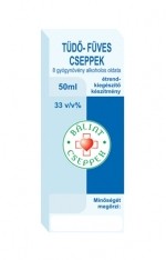 Bálint cseppek Tüdő-füves cseppek - 8 gyógynövény alkoholos oldata 50 ml