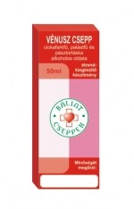 Bálint cseppek Vénusz csepp - cickafarkfű, palástfű és pásztortáska alkoholos kivonata 50 ml