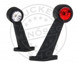 TruckerShop Gumilámpa 12/24V hosszú ferde led (P/F) BAL