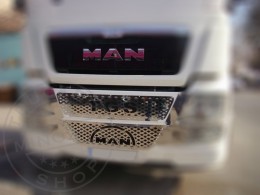 TruckerShop Man TGS inox hűtőrács szett
