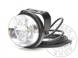 TruckerShop Munkalámpa / DRL 6 LED ovál kombinált fény