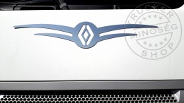 TruckerShop Renault Premium inox dísz dupla szárnnyal