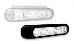 TruckerShop LED nappali menetjelző (DRL) 12-55V 6 POWER LED párban