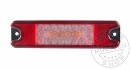 TruckerShop FULL LED hátsó lámpa keskeny 12/24V