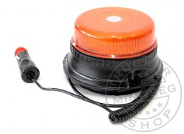 TruckerShop LED sárga villogó 12/24V mágneses+csavaros ECO