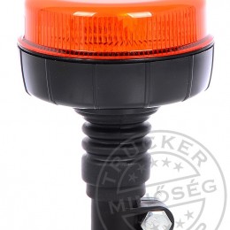 TruckerShop LED sárga villogó 12/24V csőre, flexi ECO