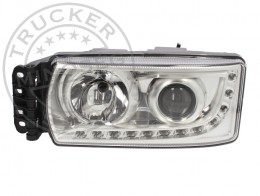 TruckerShop Iveco Stralis 2012-től fényszóró+LED DRL BAL