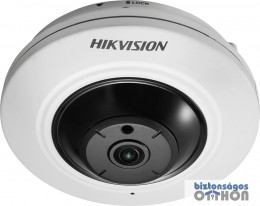 Hikvision DS-2CD2955FWD-IS (1.05mm) 5 MP WDR mini IR IP panorámakamera 180° látószöggel | hang ki- és bemenet