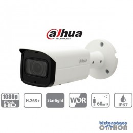 DAHUA IPC-HFW2231T-ZS IP Bullet kamera, kültéri, 2MP, 2,7-13,5mm(motor), H265+, IR60m, ICR, IP67, WDR, SD, PoE+