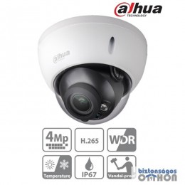 DAHUA IPC-HDBW5431R-Z IP Dome kamera, 4MP, 2,7-12mm(motor), H265+, IR50m, ICR, IP67, WDR, SD, PoE, IK10, I/O, audio