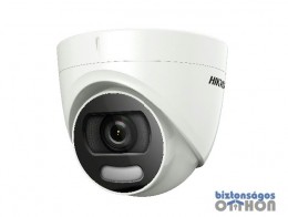 Hikvision DS-2CE72DFT-F (3.6mm) 2 MP ColorVu THD WDR fix dómkamera | OSD menüvel