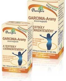 Pharmaforte Garcinia-Arany kapszula, 30 db - A testsúly csökkentéséért