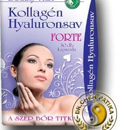 Dr. Chen Beauty Max Kollagén Hyaluronsav Forte kapszula, 30 db