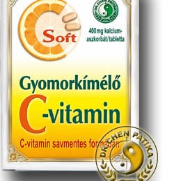 Dr. Chen Soft gyomorkímélő C-vitamin, 30 db