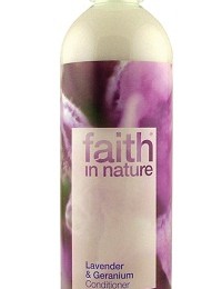 Faith In Nature Bio Levendula és geránium hajkondícionáló, 250 ml