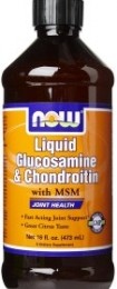Now Liquid Glucosamine-Chondroitin-MSM, 473 ml