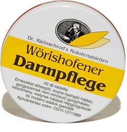 Dr. Kleinschrod Wörishofener Darmpflege tabletta, 42 db