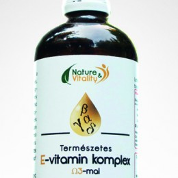 SynergyTech NV E-vitamin komplex omega3-mal, 95 ml