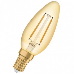 Osram E14 LED Vintage 1,5W 120lm 2400K melegfehér 320° - 12W izzó helyett