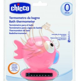 CHICCO Halacska vízhőmérő 32-38°C - rózsaszín