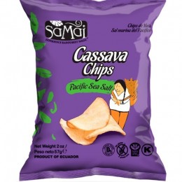 SAMAI Cassava chips tengeri sós 57g