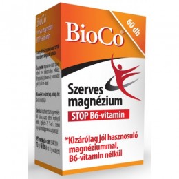 BioCo Szerves Magnézium STOP B6, 60 db tabletta