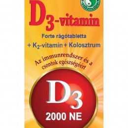 Dr. Chen D3-vitamin Forte rágótabletta, 60 db