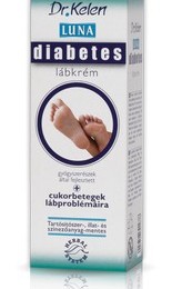 Dr. Kelen Luna Diabetes lábkrém cukorbetegek részére, 100 ml