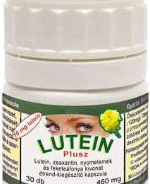 Pharmaforte LUTEIN-PLUSZ kapszula, 30 db - Lutein, zeaxantin, nyomelemek és fekete áfonya kivonata