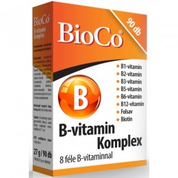 BioCo B-vitamin Komplex, 90 db tabletta